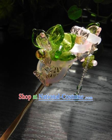 Chinese Handmade Ancient Hairpins Hair Accessories Classical Hanfu Hair Stick for Women