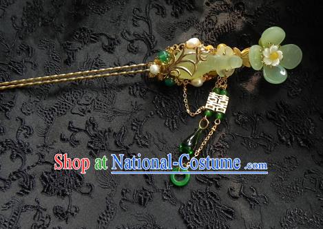 Chinese Handmade Ancient Hanfu Tassel Hairpins Hair Accessories Classical Hair Clip for Women