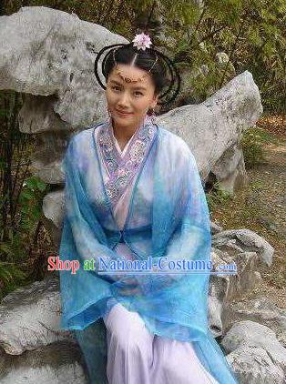 Chinese Ancient Tang Dynasty Princess Palace Lady Hanfu Dress Replica Costume for Women