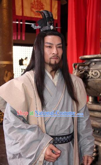 Chinese Ancient Sui Dynasty General Zhai Rang Replica Costume for Men