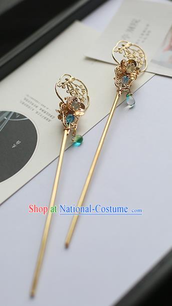 Chinese Ancient Style Hair Jewelry Accessories Cosplay Hairpins Headwear Headdress for Women