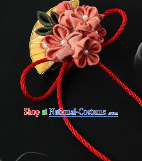 Traditional Asian Japan Hair Accessories Japanese Fashion Apparel Kimono Headwear for Women