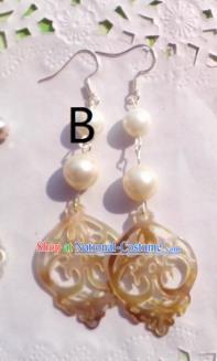 Traditional Chinese Ancient Jewellery Accessories Earrings Jade Eardrop for Women