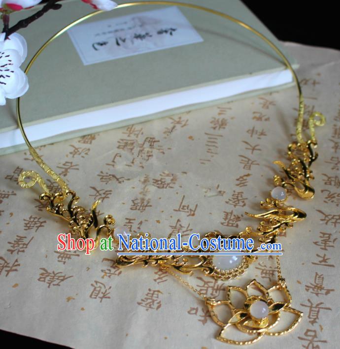 Chinese Handmade Classical Accessories Phoenix Necklace Hanfu Necklet for Women