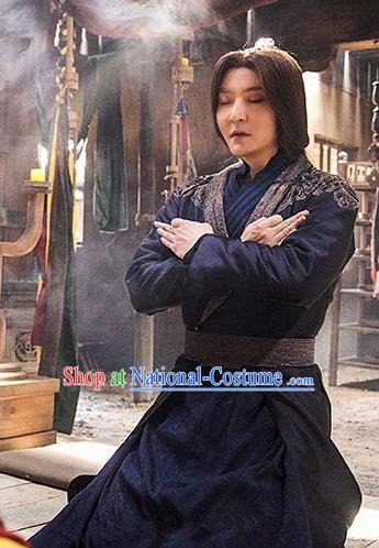 Nirvana in Fire Ancient Chinese Taoist Priest Sacrificial Architect Replica Costume for Men