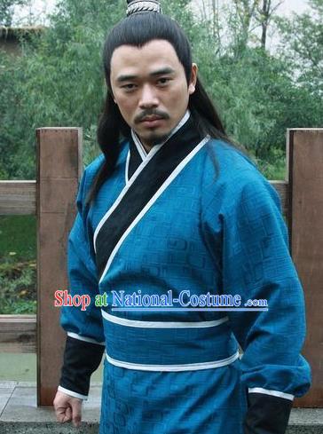 Chinese Ancient Tang Dynasty General You Junda Replica Costume for Men