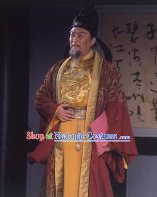 Chinese Ancient Tang Dynasty Emperor Li Shimin Replica Costume for Men