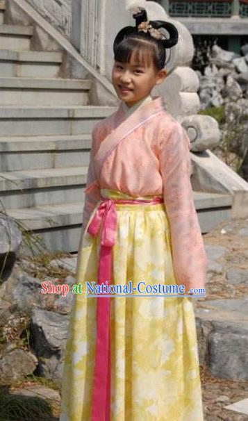 Chinese Ancient Tang Dynasty Princess Taiping Dress Replica Costume for Women