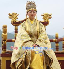 Traditional Chinese Ancient Costume Ancient  Tang Dynasty Hanfu Dress Clothing