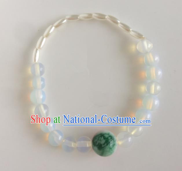 Traditional Chinese Ancient Jewelry Accessories Jade Beads Bracelets for Women