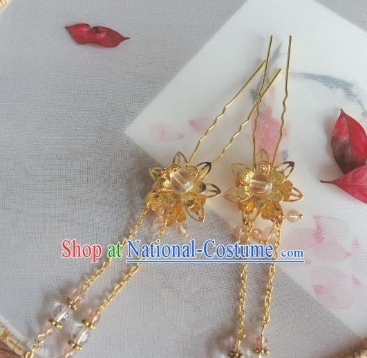 Chinese Ancient Style Hair Jewelry Accessories Cosplay Hairpins Headwear Headdress for Women