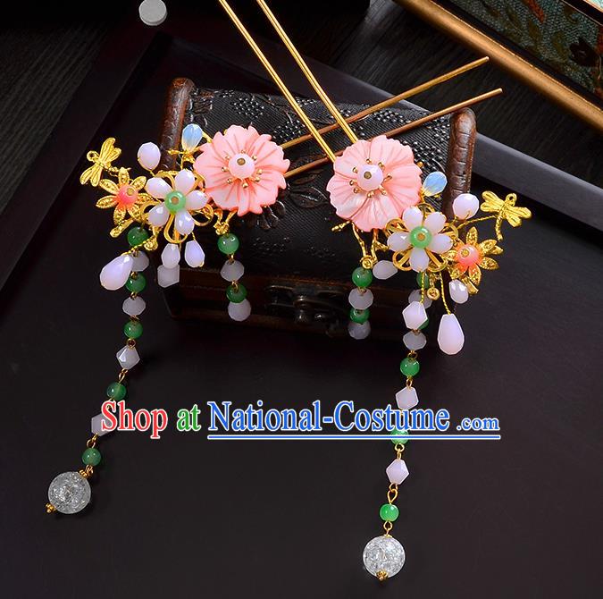 Chinese Ancient Style Hair Jewelry Accessories Cosplay Hairpins Headwear Headdress for Women