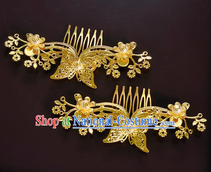 Chinese Ancient Style Hair Jewelry Accessories Cosplay Hairpins Headwear Headdress for Women