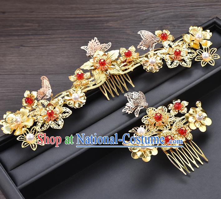 Chinese Ancient Style Hair Jewelry Accessories Cosplay Hairpins Headwear Headdress for Women