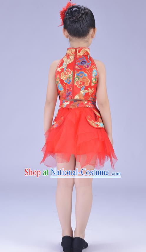 Traditional Chinese Yangge Fan Dance Folk Dance Costume Classical Yangko Dance Modern Dance Dress Clothing