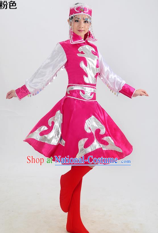 Traditional Chinese Yangge Fan Dance Folk Dance Costume Classical Yangko Dance Modern Dance Dress Clothing