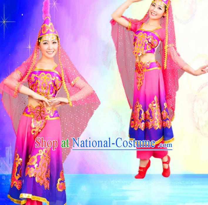 Traditional Chinese Yangge Fan Dance Folk Dance Costume Classical Yangko Dance Modern Dance Dress Clothing