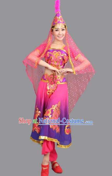 Traditional Chinese Yangge Fan Dance Folk Dance Costume Classical Yangko Dance Modern Dance Dress Clothing