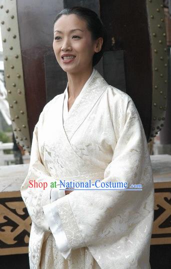 Traditional Chinese Ancient Northern Wei Dynasty Empress Dowager Feng Replica Costume for Women