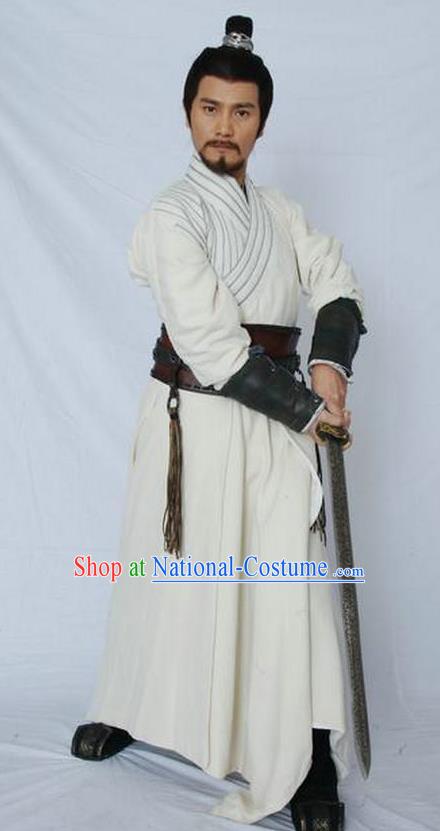 Traditional Chinese Ancient Costume Qin Dynasties Hanfu Clothing