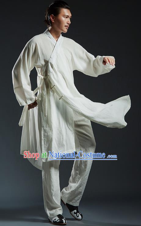 Top Kung Fu Costume Martial Arts Kung Fu Training Uniform Gongfu Shaolin Wushu Tang Suit Clothing for Men