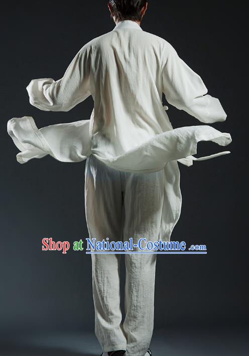 Top Kung Fu Costume Martial Arts Kung Fu Training Uniform Gongfu Shaolin Wushu Tang Suit Clothing for Men