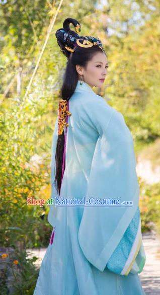 Traditional Chinese Ancient Costume Warring States Period Hanfu Clothing