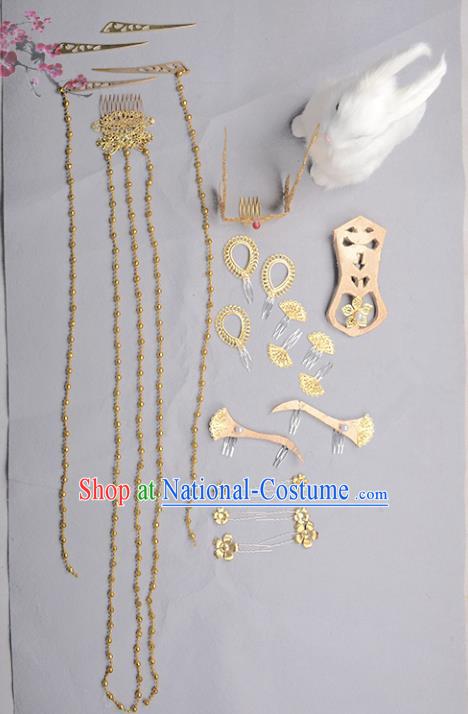 Traditional Handmade Chinese Ancient Classical Hair Accessories Hair Fascinators Hairpins for Women