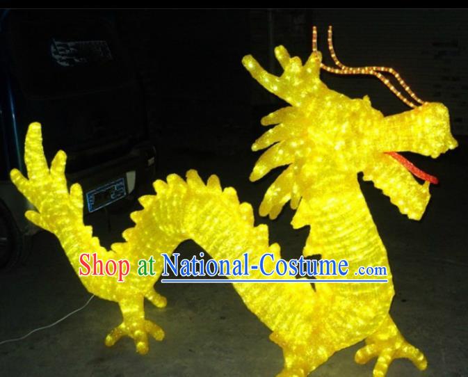 Traditional Handmade Chinese Dragon Electric LED Lights Lamps Lamp Decoration