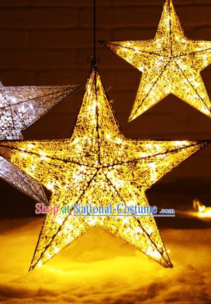 Traditional Handmade Chinese Star Lanterns Electric LED Lights Lamps Hanging Lamp Decoration