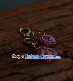 Traditional Chinese Ancient Handmade Hanfu Earrings Eardrop for Women