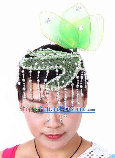 Chinese Traditional Classical Dance Hair Accessories Folk Dance Yangko Headwear for Women