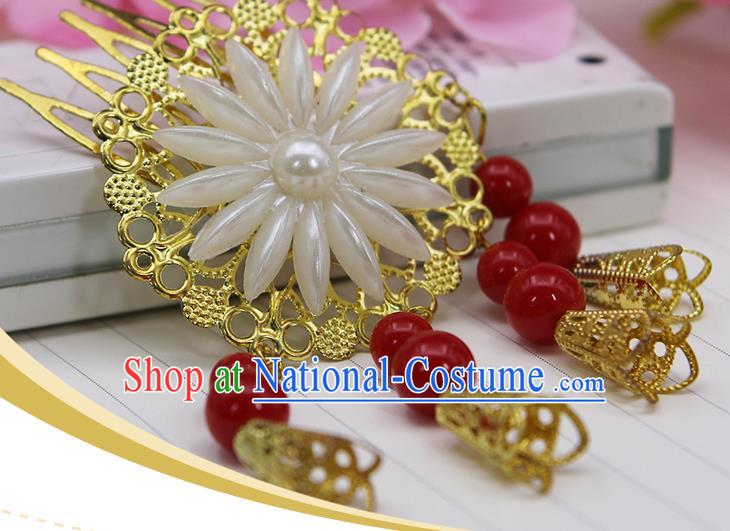 Chinese Ancient Hair Accessories Hanfu Hairpins Hair Comb Traditional Queen Headwear for Women