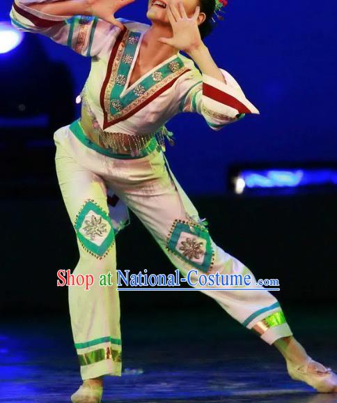 Chinese Traditional Folk Dance Classical Dance Costume, China Stage Performance Clothing for Women