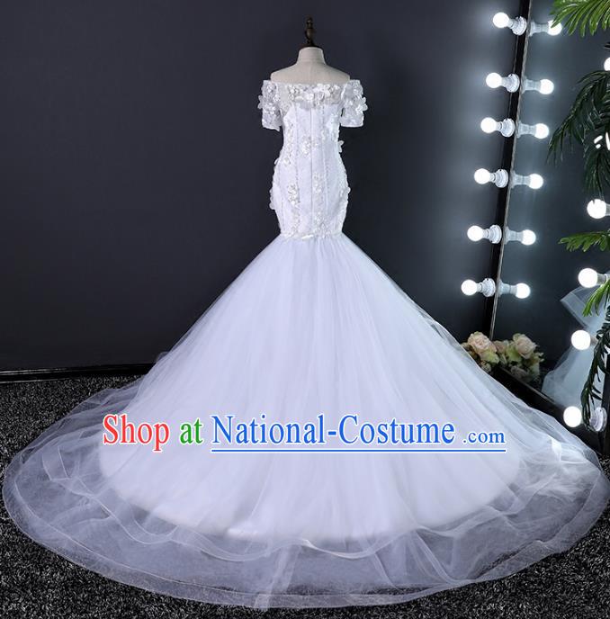 Top Grade Stage Performance Catwalks Costumes Children Halloween Cosplay Princess Full Dress Chorus Modern Fancywork Clothing