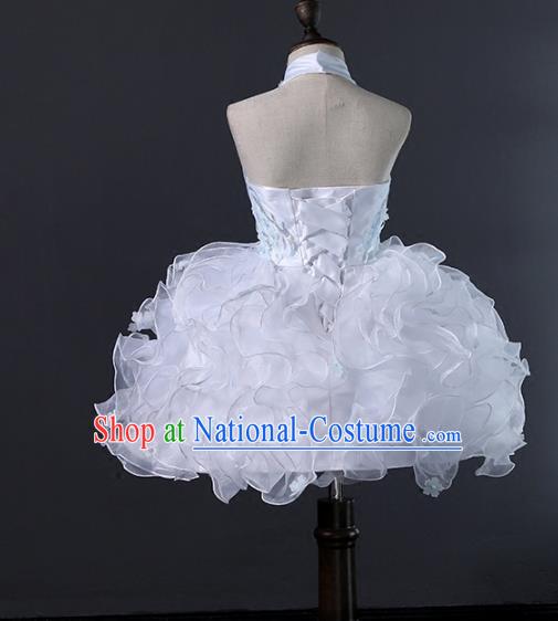 Top Grade Stage Performance Catwalks Costumes Children Halloween Cosplay Princess Full Dress Chorus Modern Fancywork Clothing