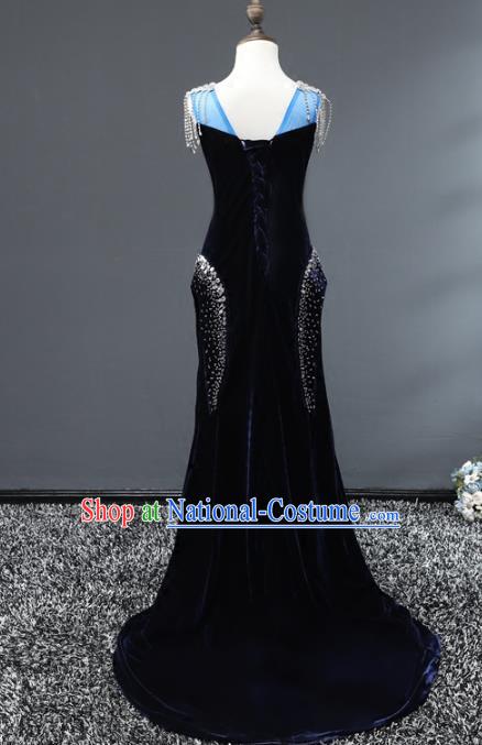 Top Grade Stage Performance Catwalks Costumes Children Halloween Cosplay Princess Full Dress Chorus Modern Fancywork Clothing