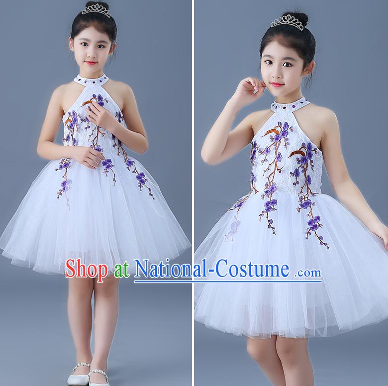 Children Stage Performance Costume Catwalks Folk Dance Clothing Classical Dance Dress