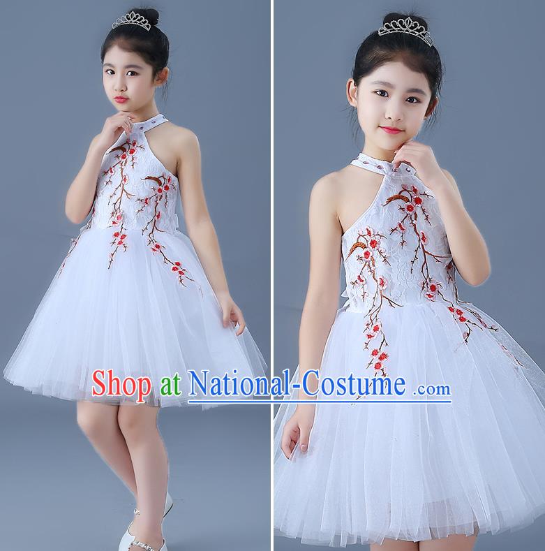 Children Stage Performance Costume Catwalks Folk Dance Clothing Classical Dance Dress