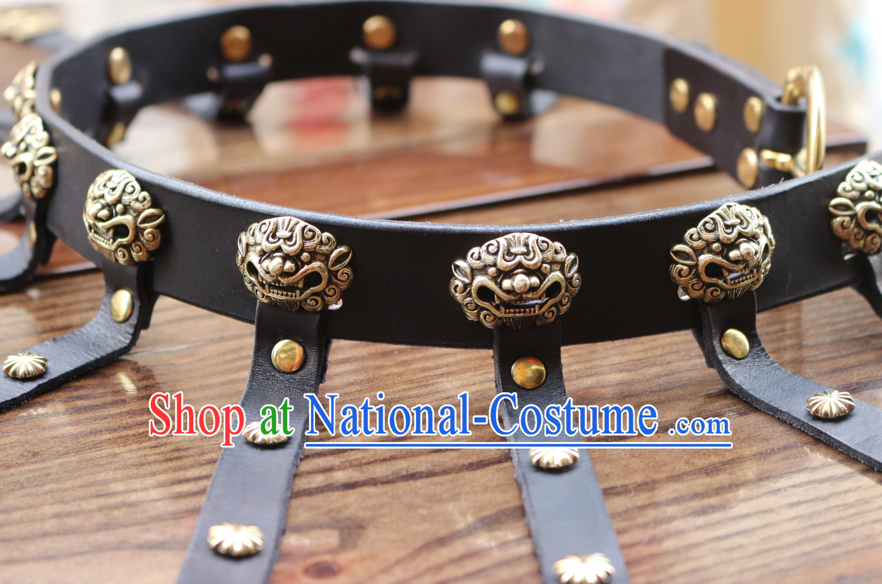 Ancient Chinese Handmade Long Belt Set to Go with Long Robe