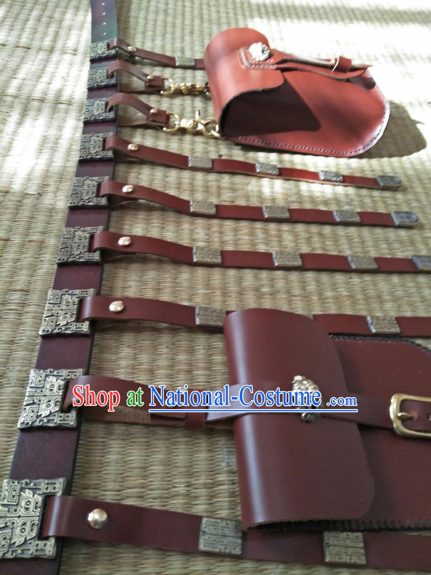 Ancient Chinese People Handmade Long Belt Set