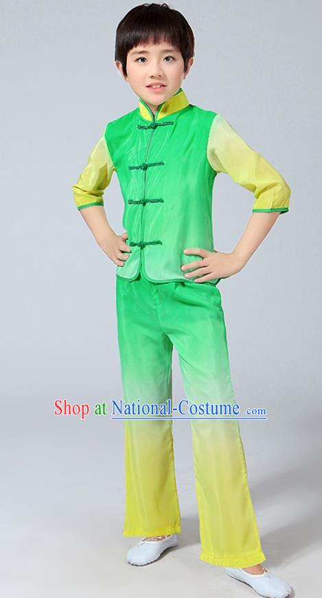 Children Stage Performance Costume Catwalks Folk Dance Clothing Classical Dance Dress