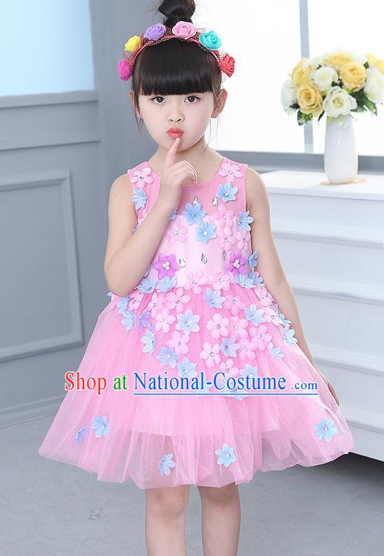 Children Stage Performance Costume Catwalks Folk Dance Clothing Classical Dance Dress