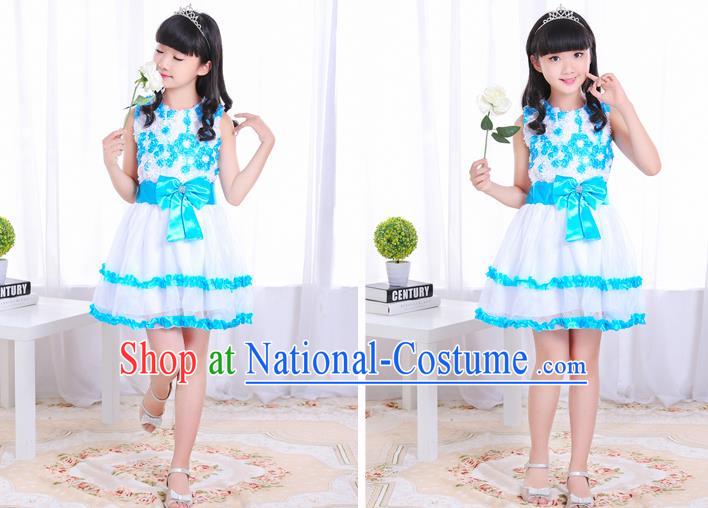 Children Stage Performance Costume Catwalks Folk Dance Clothing Classical Dance Dress