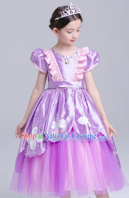 Children Stage Performance Costume Catwalks Folk Dance Clothing Classical Dance Dress