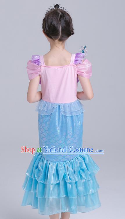 Children Stage Performance Costume Catwalks Folk Dance Clothing Classical Dance Dress