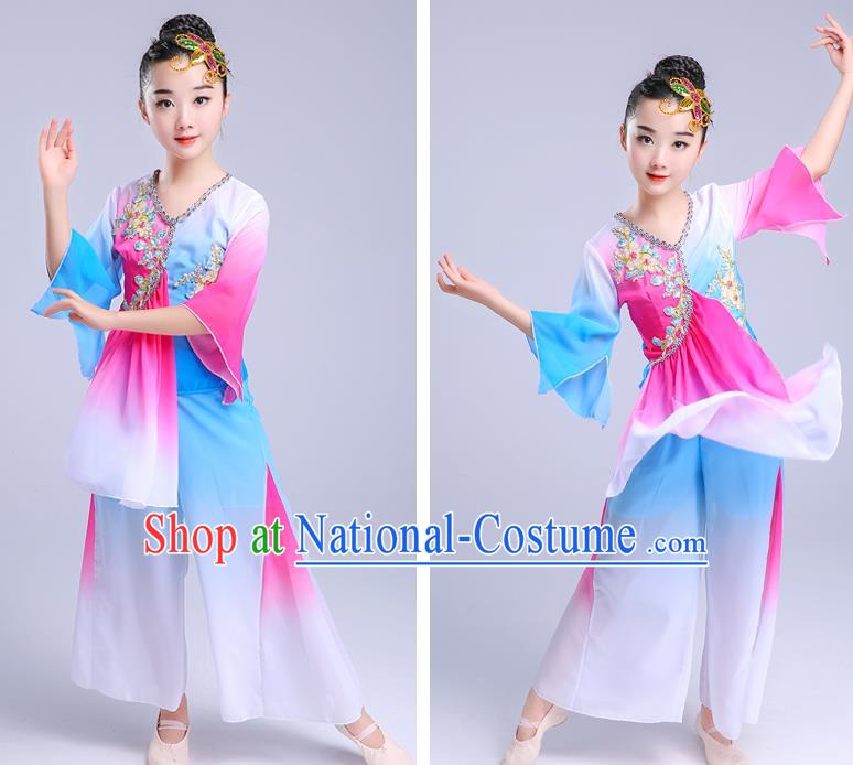 Children Stage Performance Costume Catwalks Folk Dance Clothing Classical Dance Dress