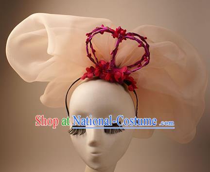 Top Grade Catwalks Hair Accessories Royal Crown Halloween Stage Performance Hair Clasp Modern Fancywork Headwear