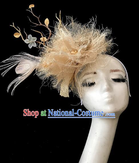 Top Performance Catwalks Headwear Halloween Cosplay Hair Accessories Mask