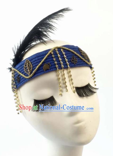 Top Grade Catwalks Hair Accessories Exaggerated Headband Halloween Modern Fancywork Headwear